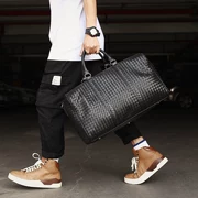 Túi xách da nam thời trang mới túi xách hành lý khoảng cách ngắn túi thể thao công suất lớn - Túi du lịch