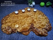 Kungfu bộ trà khắc gốc bàn cà phê gỗ rắn bàn trà vàng 樟 rễ khắc khay trà nhà ban công cây rễ trà biển 477 - Các món ăn khao khát gốc