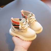 Martens, демисезонная детская обувь для девочек для мальчиков для раннего возраста, 3 лет, мягкая подошва