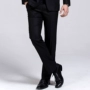 Youngor Youngor Business Casual Dress Suit Quần Quần len Slim Đen TN20717 - Suit phù hợp áo vest nam hàn quốc