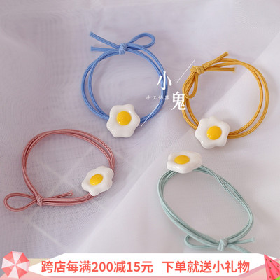 taobao agent Japanese cute bag, brand hair accessory, hair rope, simple and elegant design, Japanese and Korean