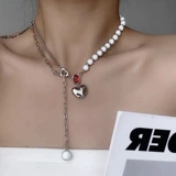 Светоотражающая цепочка до ключиц, светящееся небольшое ожерелье, дизайнерская цепь, европейский стиль