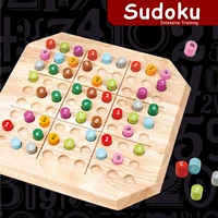 Trò chơi Sudoku bằng gỗ rắn cờ vua đồ chơi giáo dục toán học tư duy logic đào tạo kho báu trò chơi hội đồng quản trị cha mẹ con Jiugongge - Khác lắp ráp lego