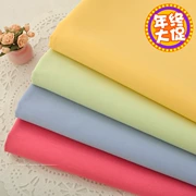 Nhật Bản nhập khẩu cotton cotton mật độ cao poplin vải màu rắn DIY DIY quần áo trẻ em