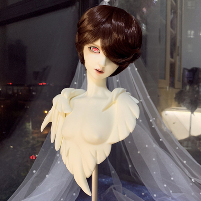 taobao agent [Free shipping] BJD/SD doll wig Nature men and girls short hair is not curly hair to see details