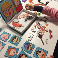 Детская магнитная головоломка, магнит на холодильник, игрушка, европейский стиль, раннее развитие