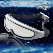 Kính bơi HD mạ kính bơi khung lớn không thấm nước kính chống sương mù unisex tích hợp kính bơi chuyên nghiệp - Goggles