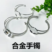 Vintage Bracelet Chủ DIY Trang sức Phụ kiện Thời gian Đá quý Dưới nướng Hoa Vòng tay Bracelet