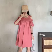 Хлопковое платье, летняя японская милая юбка, свободный крой, подходит для подростков, эффект подтяжки, коллекция 2021