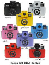 LOMO камера 香港新款holga120胶卷tlr双反树脂镜头4色彩闪个性复古片相机包邮