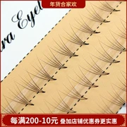 Hàn Quốc nhập khẩu ghép lông mi giả lông rậm lông mềm tự nhiên dày 5 gốc một bó dày 0,07