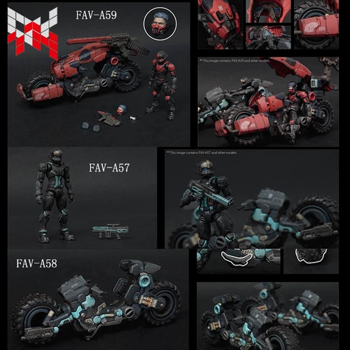 Кислый дождь 1:18 3,75 дюйма Fav-A57 Hell Spirit Riding A58 Dog Demon CM1M A59 Giant Will Will