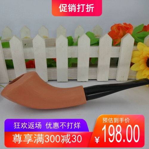 Бесплатная доставка chuangya табак гладкий большой красная керамика зажимая боевые боевые боевые зажим Акли Тубус Керамика Гладкий