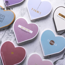 Поздравительная открытка 薇艺60张爱心贺卡 韩式心形母亲节祝福感恩生日简约创意小卡片