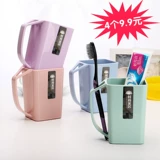 Креативная вместительная и большая экологичная свежая зубная щетка, ополаскиватель для рта, в корейском стиле, 2 в 1, для влюбленных