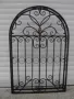 Cửa sổ sắt rèn màn hình sắt rèn phân vùng hộ lan tôn sóng hiên lan can tường treo cửa sổ hàng rào hàng rào cửa sổ vách ngăn bình phong gỗ