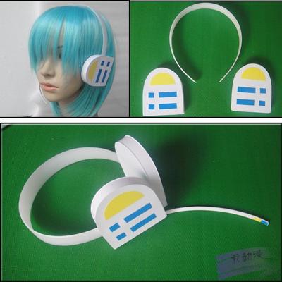 taobao agent Special offer Hatsune Miku COS Performance Proper Mirror Link Headphones Mirror Ring Len white special headphones