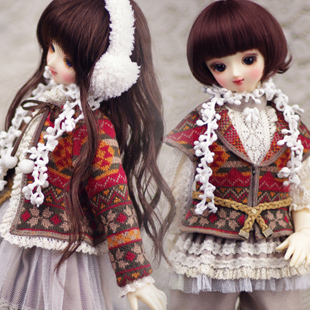 taobao agent AMORS suit BJD doll clothes, men's and women's forests, 4 points, 4 -point WinterBeauty spot