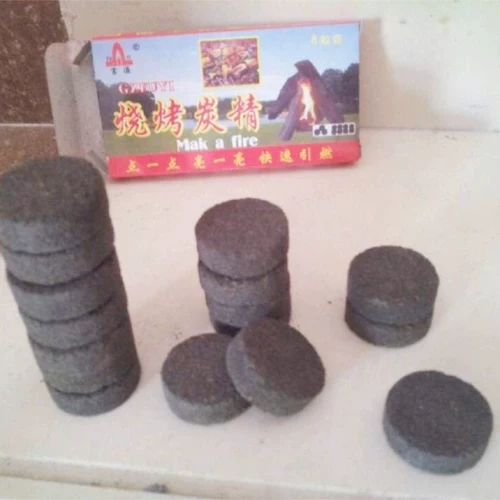 8 кусочков древесного угля!Жесткая запеченная запеченная сжигая сжигание топлива