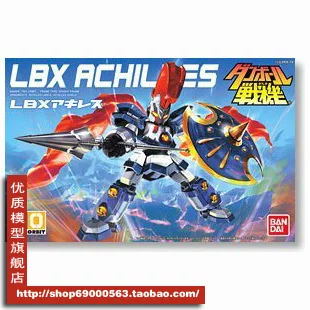 Bandai сборочная модель Akseli бомбы fighter/картонный боец LBX Ахиллес Ахиллес
