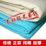 Bông Thiên Tân đệm vải cũ mat khăn gối ba mảnh phù hợp với vải thô vải trắng vải thô - Thảm mùa hè