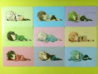 Anime anime Anime Nhật Bản xung quanh kế hoạch Yangyan DỰ ÁN 目 隐 团 无力 力 磨 磨 - Carton / Hoạt hình liên quan sticker hoạt hình