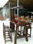 Nhật ký tất cả gỗ rắn cũ đồ nội thất elm phong cách khác nhau kích thước rắn thanh thanh ghế gỗ có thể được tùy chỉnh bàn thanh - Bàn / Bàn bàn gỗ mini