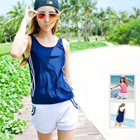 Thể thao thời trang chia cơ thể boxer XL thừa cân chất béo đồ bơi của phụ nữ chuyên nghiệp vest giản dị sinh viên bãi biển bikini dây