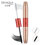 Boquanya mascara hai đầu dài không thấm nước uốn dài tự nhiên không dễ làm nhòe dày nữ sinh mới bắt đầu - Kem Mascara / Revitalash