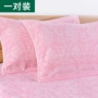 Mặt gạc mềm và thoáng khí 2 miếng làm tăng độ dày cotton đôi bông 抌 帎 khăn gối bông - Khăn gối vỏ gối nằm