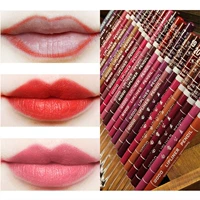 Tuyết Môi Trắng Lót Đôi Môi Lip Trang Điểm Màu Hồng Tím Nude Lip Lót Không Thấm Nước Không tẩy trắng Nhiều Màu Trang Điểm chì kẻ môi maybelline