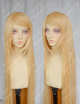 taobao agent Long straight hair, wig, 150cm, cosplay