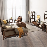 Скандинавская ткань, диван из натурального дерева, журнальный столик для отдыха, мебель, комплект