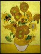 Tô Châu thêu DIY bộ tranh mới bắt đầu chủ Van Gogh vẽ hoa hướng dương ấn tượng tim bức tranh thêu 42 * 55 - Bộ dụng cụ thêu