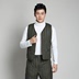 2016 người đàn ông của bông mùa đông phù hợp với lót vest nam cotton vest quần hai bộ của gần-phù hợp daddy Áo vest cotton