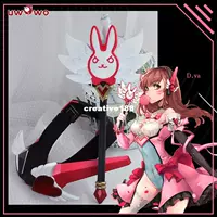 Magical Girl DVA /D.VA Cosplay Accessories Game OW Kaw