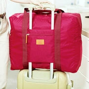 Có thể gập lại plug-in hành lý xách tay du lịch không thấm nước túi du lịch xách tay lưu trữ túi chống thấm nước túi