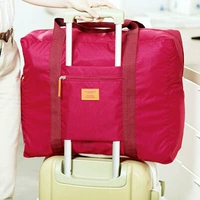 Có thể gập lại plug-in hành lý xách tay du lịch không thấm nước túi du lịch xách tay lưu trữ túi chống thấm nước túi túi chống nước