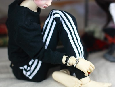 taobao agent 6 points, 4 minutes, 3 minutes, uncle BJD.SD baby jeans three bars sports pants! Witary Sao Nian home spot