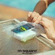 M Square Unisex túi chống thấm nước trôi bơi túi chống thấm nước bãi biển lặn hộp không thấm nước