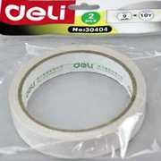 Băng keo hai mặt hiệu quả 30404 9mm * 10y độ dày 80um hai cuộn băng keo hai mặt giảm giá - Băng keo