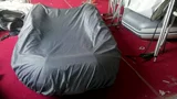 Прочный ластик, стеклянная яхта, катер, защита от солнца