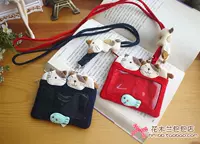 KINECAT chính hãng * cotton trò chơi mèo bộ thẻ sinh viên bộ thẻ xe buýt của tài liệu thiết lập thẻ thẻ 61238 ví đựng thẻ lv