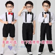 Liuyi hoa cô gái ăn mặc cậu bé máy chủ nhỏ phù hợp với đám cưới điệp khúc phù hợp với cậu bé trẻ em trang phục bib