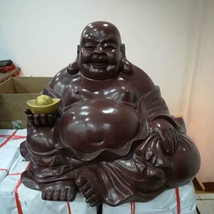 Yixing Zisha Teapot ● Шу Баоцхай 〓 〓 〓 〓 Статуя скульптуры Будда статуя