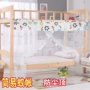 Giường ngủ tập thể màn chống muỗi gấp gọn