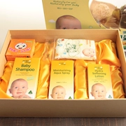 Mimi meimei bé bộ chăm sóc hộp quà tặng sơ sinh sản phẩm chăm sóc da bé đồ dùng vệ sinh đặt hộp quà tặng