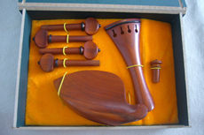 Струнодержатель для скрипки 4/4小提琴配件，漂亮的苏木木小提琴配件，苏木小提琴配件。