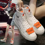 Giày nữ hip hop Giày cao phiên bản Hàn Quốc của giày xu hướng aj1 Giày nữ giản dị Giày vải số 1 Không quân hoang dã