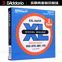 Dadrio d'Addario exl170tp 160 US -производители электрические басовые струны BES BEST Строки два набора